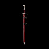 SWMZ-1001 Swordier Upgraded XVIa Type Medieval Longsword With Spring Steel Blade, Genuine Leather Scabbard